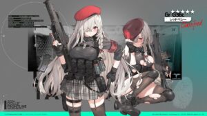 ドールズフロントライン Gr G36c専用スキン『レッドベレー』Live2Dプレビュー公開！