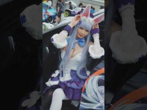 [4K]痛車展示会 Cosplay/コスプレイヤー 03  少女前线/ドールズフロントライ  HK416
