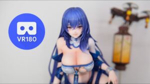 【3D VR180】Phat! ドールズフロントライン DP-12 花月夜提灯 フィギュアサンプル展示立体視