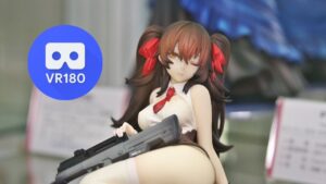 【3D VR180】フレア ドールズフロントライン 97式 重傷Ver.フィギュアサンプル展示立体視