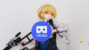 【3D VR180】Phat! ドールズフロントライン VSK-94 重傷Ver. フィギュアサンプル展示立体視