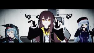 【MMD・UMP45・G11・HK416】CH4NGE – Giga【ドールズフロントライン】