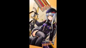 What’s the name of the thing in your wife’s hand? #Girls’Frontline #anime #coloring #art [303]