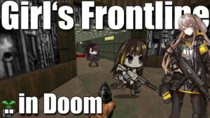 Doom II mit Kanonen-Cutzys (Girl’s Frontline T-Dolls)