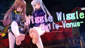 【ドルフロ MMD】やわらか生足を堪能する HK416 ＆ UMP45で Wiggle Wiggle -Hello Venus-【紳士向け】【ドールズフロントライン】