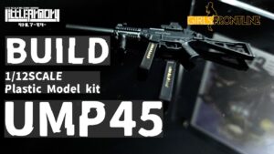 1/12SCALE[UMP45]building PlasticModelkit.[Girls’ Frontline][ドールズフロントライン][LittleArmory]