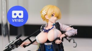 【3D VR180】Phat! ドールズフロントライン VSK-94 重傷Ver. フィギュアサンプル展示立体視