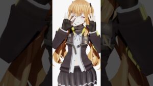 【MMDドールズフロントライン】UMP9でPAKU #shorts