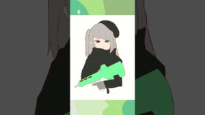 【#ドールズフロントライン】MDR描いてみてた！ 【#shorts 】#ドルフロ  #少女前線
