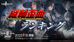 【練習曲第1番ハ長調】縦軸歪曲ランキング試走【ドルフロ】