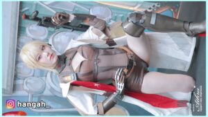 CSL Cosplay Model. HangAh Girls’ Frontline 2: Exilium ‘GROZA’ 2023 Gstar 4k60p