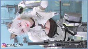 Girls’ Frontline: Neural Cloud ‘PERITYA’ Cosplay Model. YASAL 2023 Gstar 4k60p