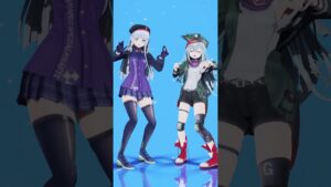 【MMD】ドルフロHK416とG11で愛包ダンスホール少女前线① #shorts