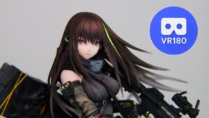 【VR180 3D】Phat! ドールズフロントライン M4A1 MOD3 フィギュアサンプル展示立体視