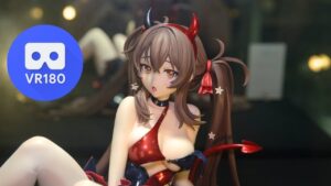 【VR180 3D】フリーイング B-Style ドールズフロントライン 97式 魔女グレーテル フィギュアサンプル展示立体視