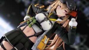 【ドルフロ2MMD】「Make you happy／NiziU」レナ(UMP9)【少女前线2・Girls’ Frontline 2・莱娜】
