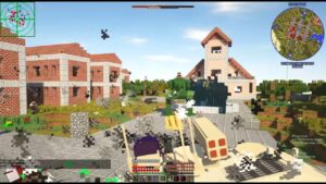 part68　ゲリラと戦う村長冒険記　【マインクラフト】【ゲリラMOD】【テクトピア】【ドールズフロントライン】