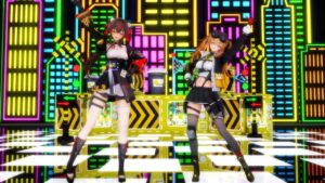 【Girls Frontline 2】【少女前线2】Lenna (UMP9) x Jiangyu Heart Pie Dancehall (愛包ダンスホール) HIMEHINA ドルフロ MMD